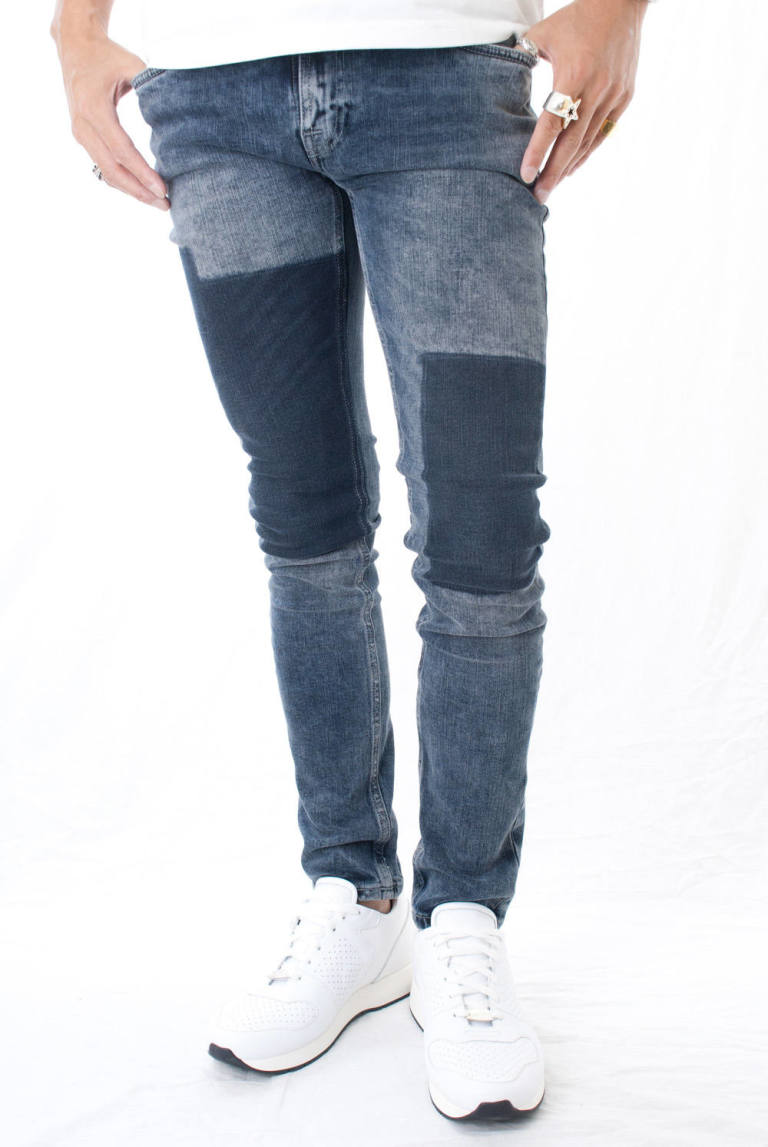 Nudie Jeans ラスト1点 サイズw27 Skinny Lin スキニーリン デニムパンツ 1317 Chemical Conbination