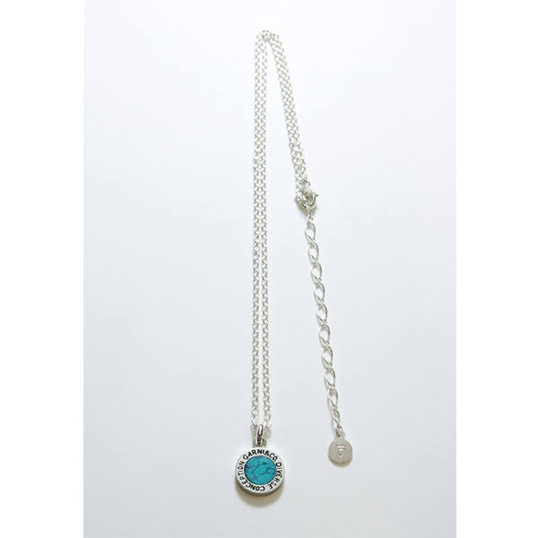 GARNI - Round Stone Pendant - L / ラウンド ストーン ペンダント