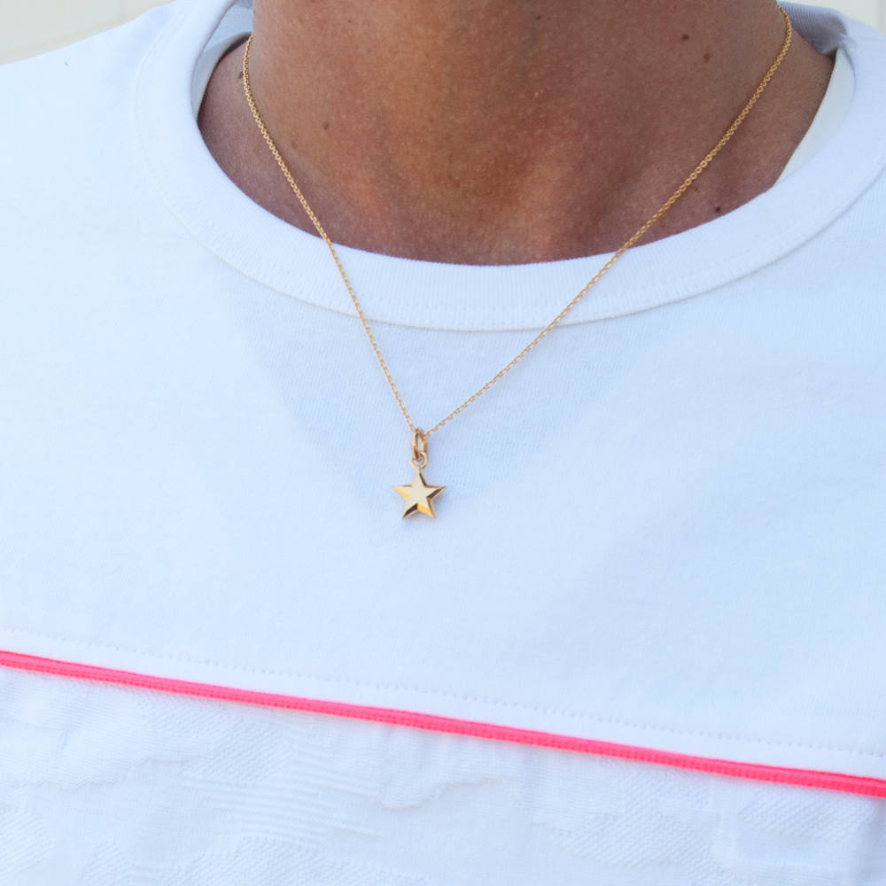 新品 IVXLCDM STAR CHARM PENDANT ペンダントトップ 黒 IVXLCDM - STAR CHARM PENDANT/BLACK | BRYAN