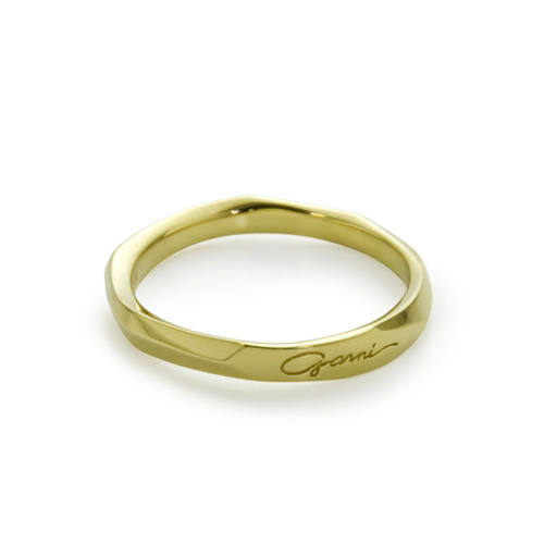 GARNI ガルニ K10 Narrow Ring No.3 11号 GARNI - 【お取り寄せ注文可能】K10 Narrow Ring_No.11(GOLD