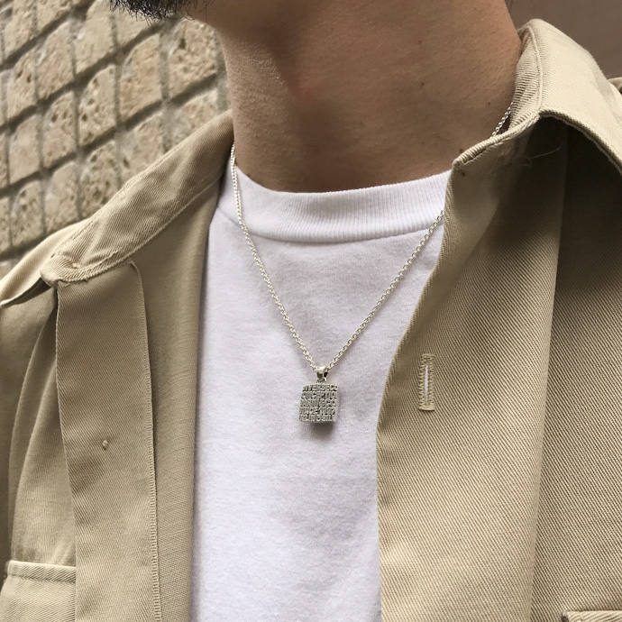 GARNI 20th Engrave College Pendant S / 20th イングレイブ カレッジ ペンダント