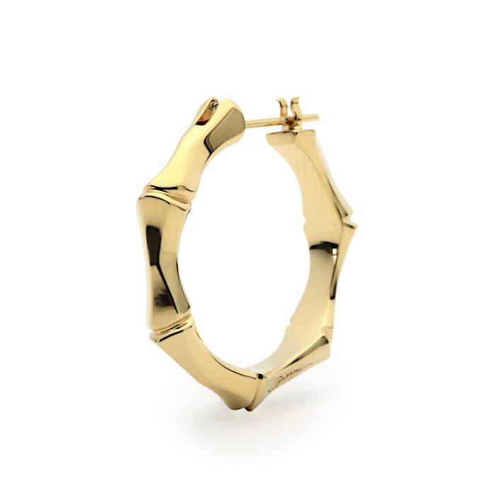 GARNI ガルニ　バンブーピアス GARNI - 【残り一点】Crockery Bamboo Pierce(SILVER) | ACRMTSM