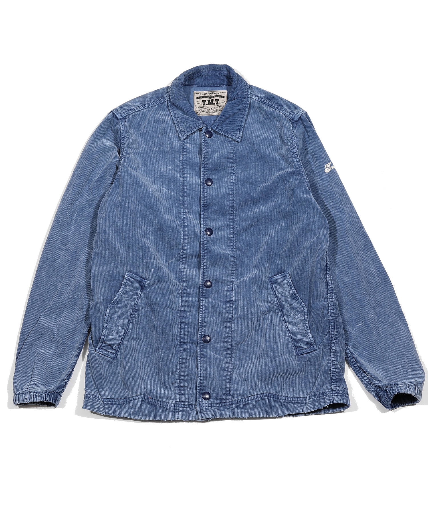 TMT - VINTAGE PROCESSING CORDUROY COACH JACKET / コーデュロイ