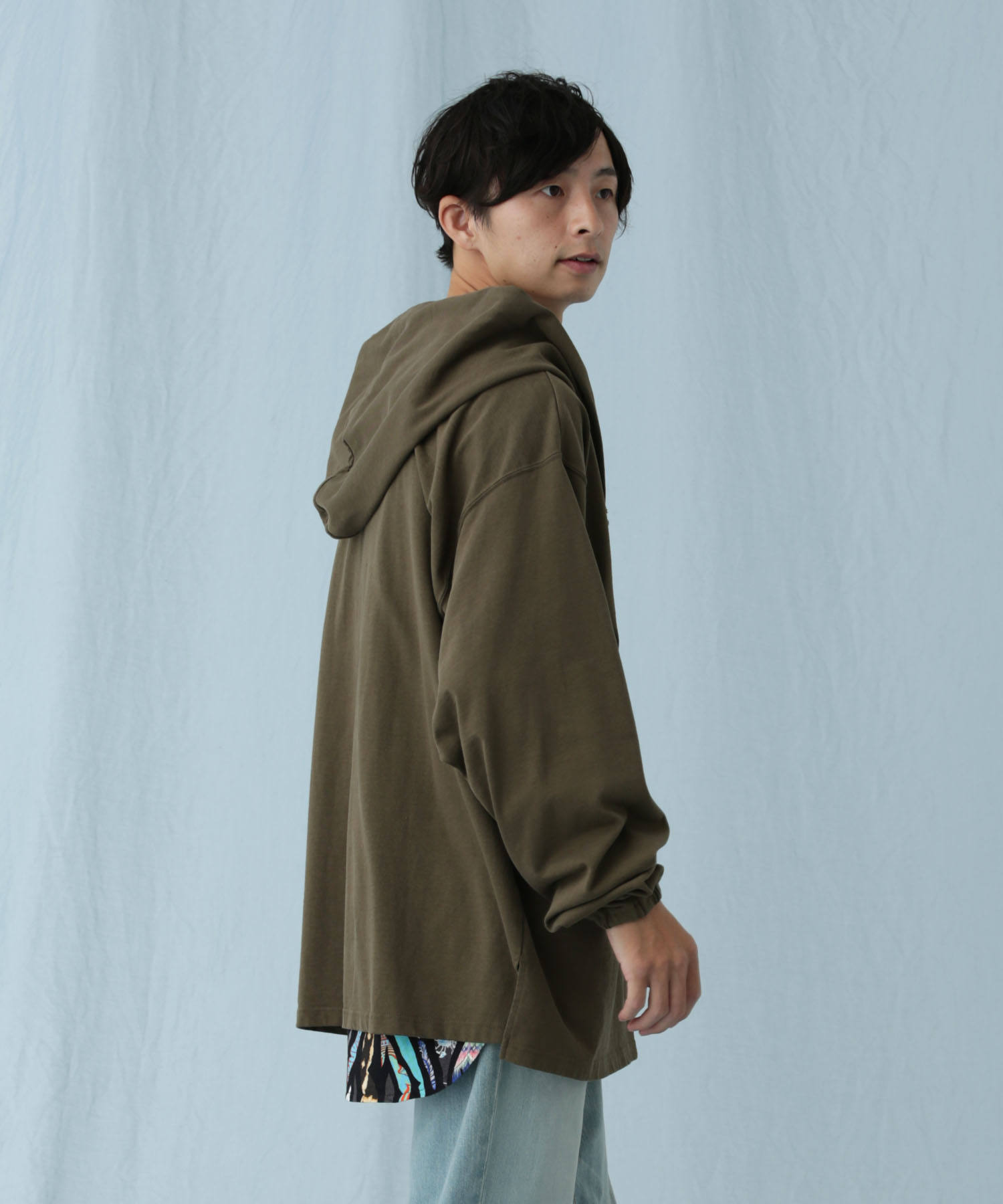 Iroquois - LACE UP HOODIE / レースアップ パーカー / 180104