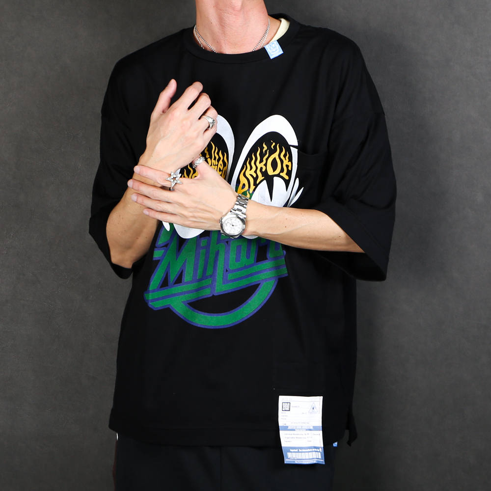 Maison MIHARA YASUHIRO - Justified error eye printed T-shirt 
