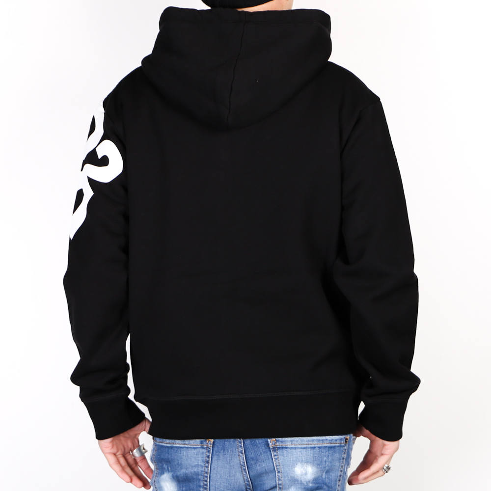 DSQUARED2 - Hooded Sweatshirt / ミラーロゴ ジップアップパーカー