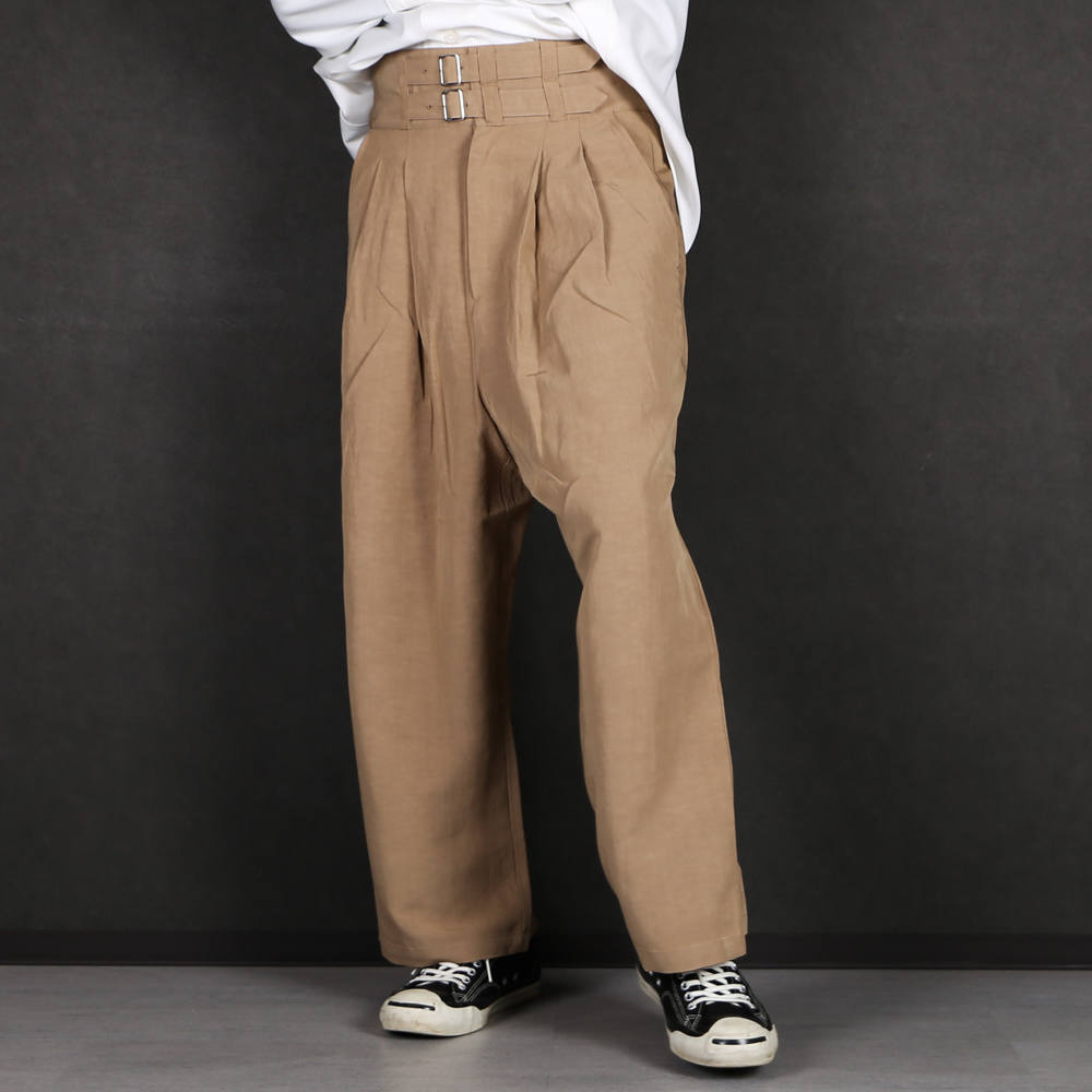 superNova. - Cropped gurkha pants / クロップド グルカパンツ / SN