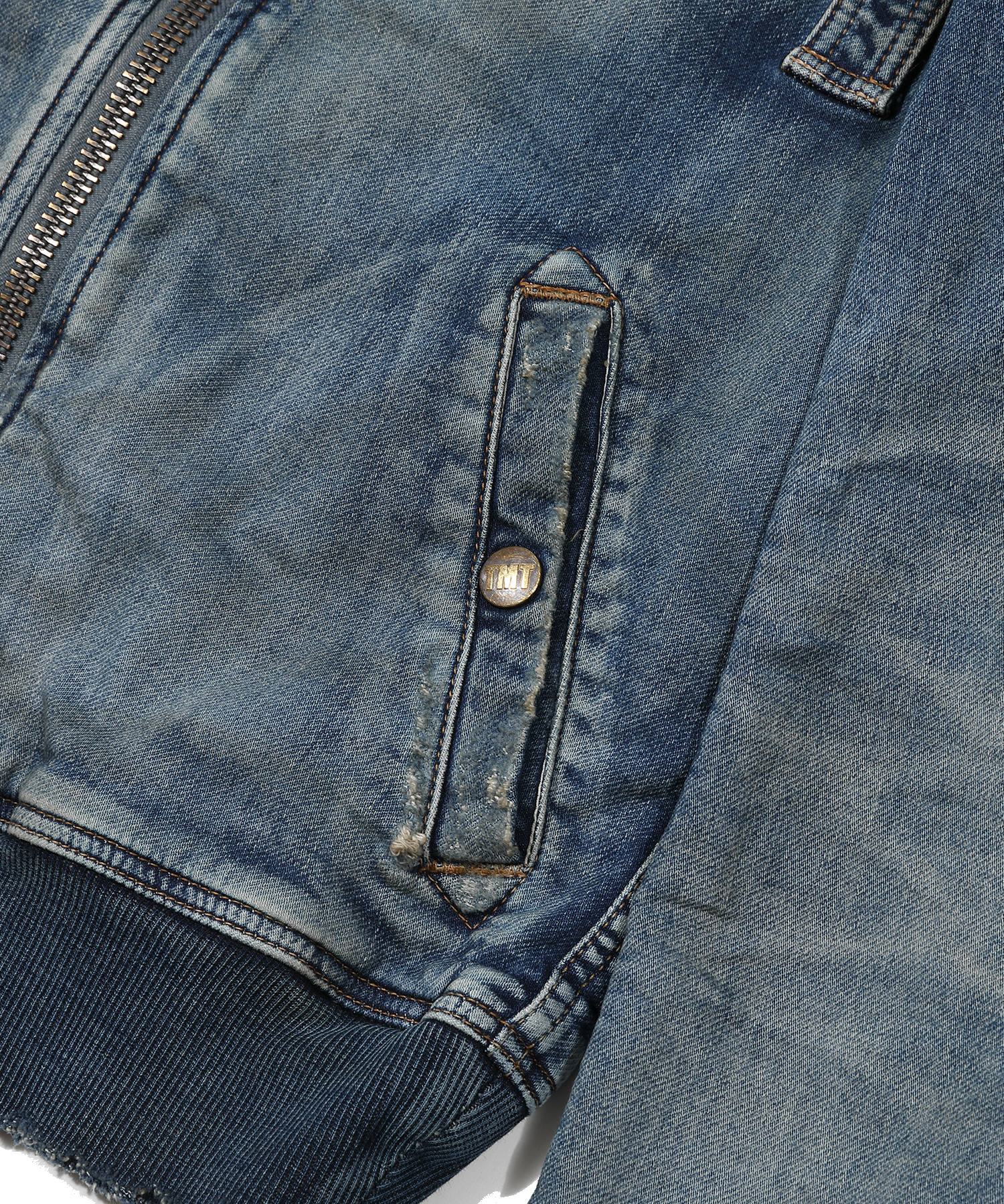 ジャケット・アウター TMT SWEATLIKE STRETCH DENIM TYPE-MA-1 1JVe4Yo1.jpg?width=768