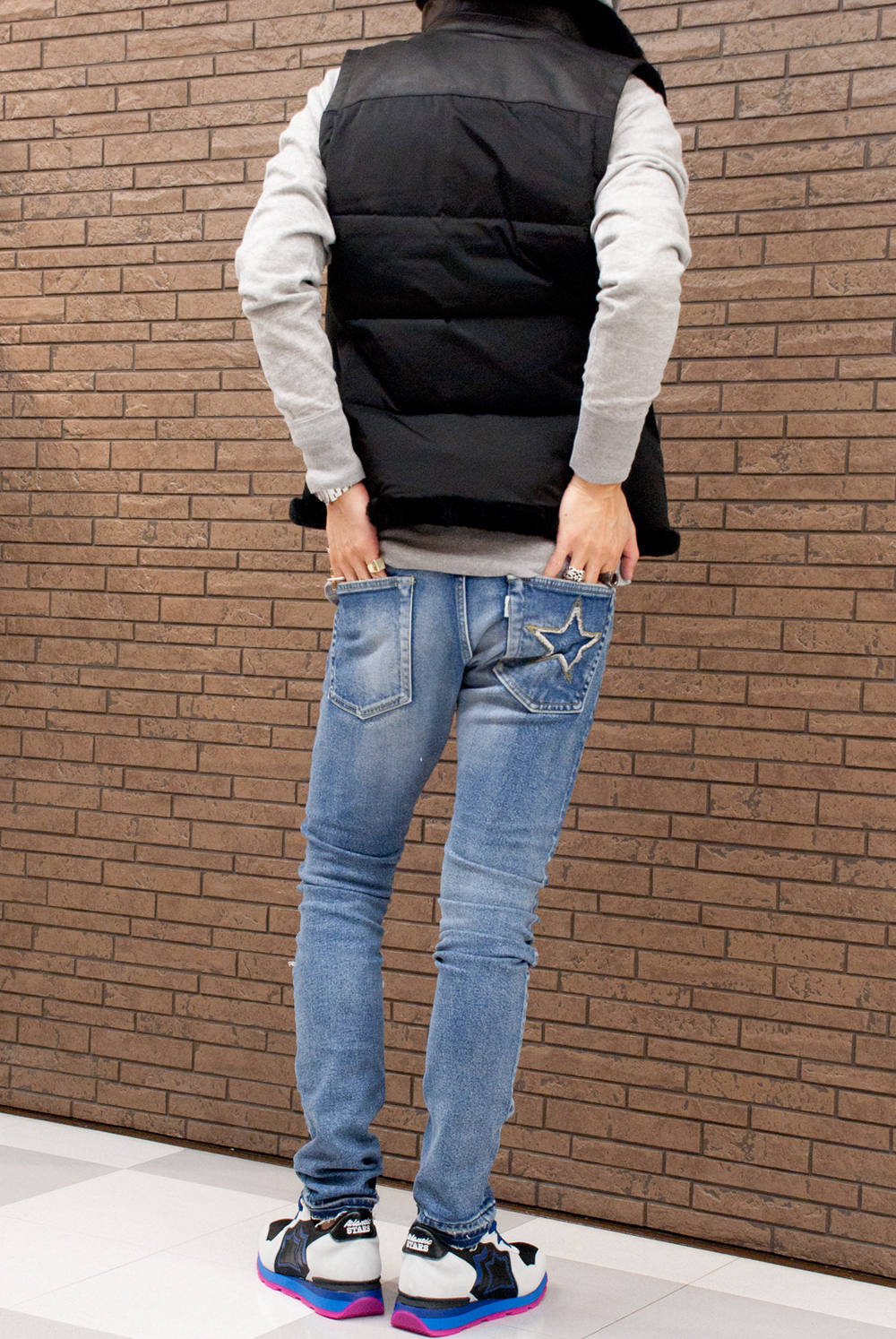 ダウンベスト パーカー コーディネート 1331 Chemical Conbination