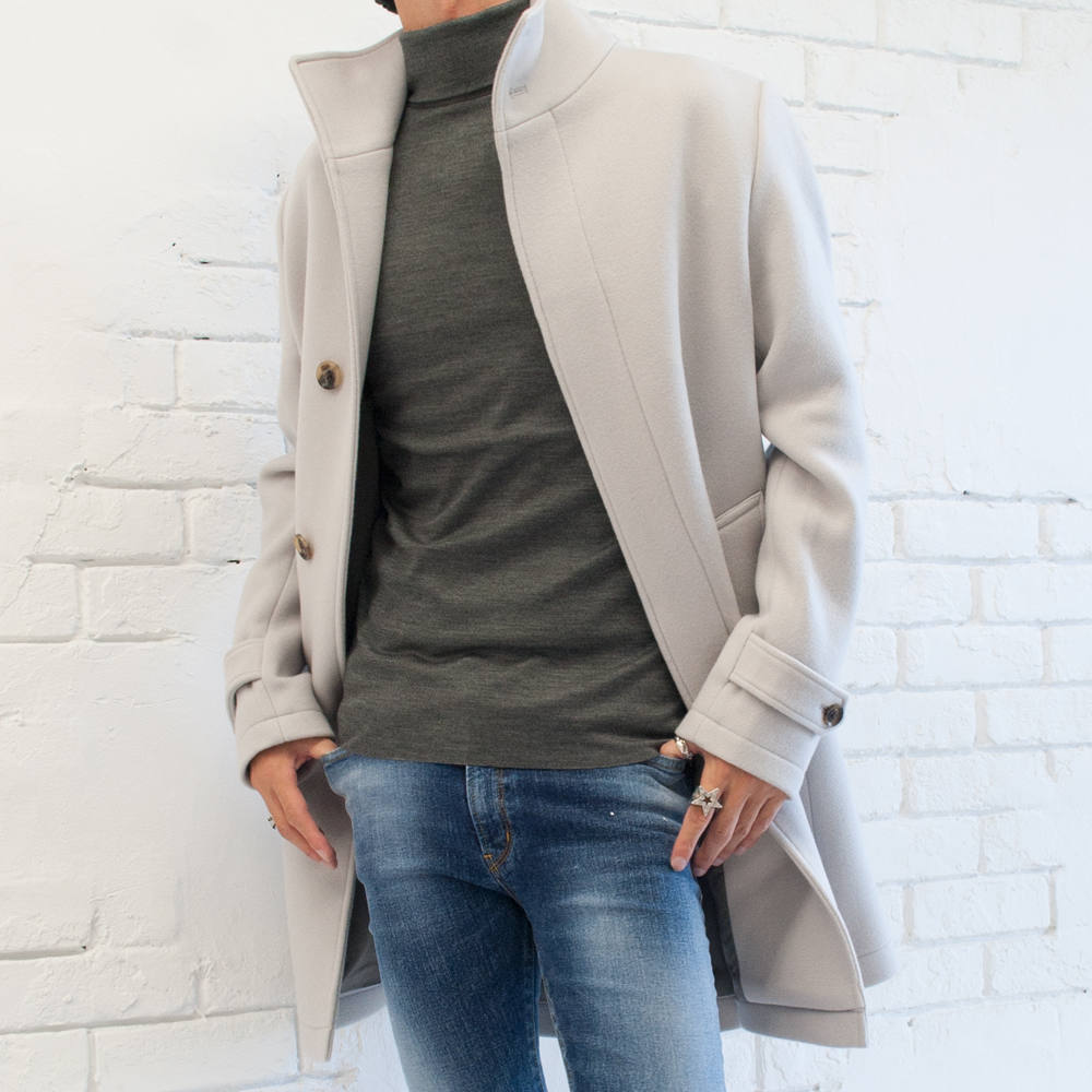 スタンドカラーコートコーデ 2215 Chemical Conbination